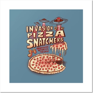 Invasion of the Pizza Snatchers Posters and Art